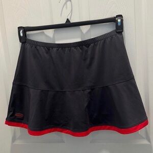 Bolle Athletic Skirt with Red Hem